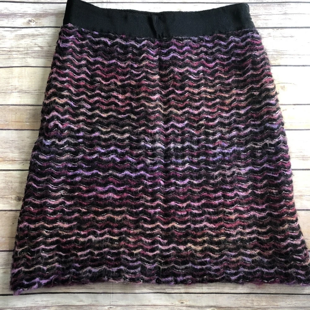 Knitted & Knotted Violet Vibrations Sweater Skirt